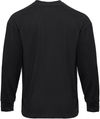 Am image of a Custom Next Level Apparel Unisex Heavyweight Cotton Long Sleeve T Shirt in Black!