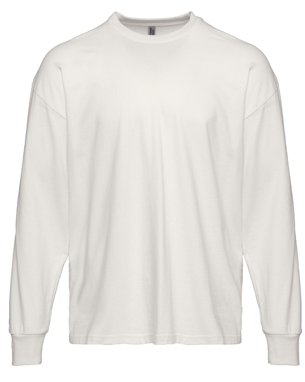 Next Level Apparel Unisex Heavyweight Cotton Long Sleeve T Shirt in Bone