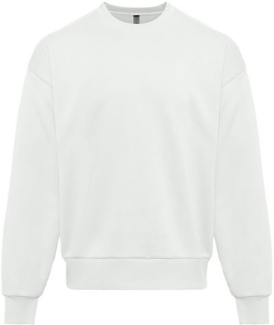 Am image of a Custom Next Level Heavyweight Crewneck Sweatshirt in Bone!
