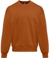 Am image of a Custom Next Level Heavyweight Crewneck Sweatshirt in Clay!