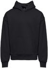 Am image of a Custom Next Level Heavyweight Fleece Hoodie in Black!