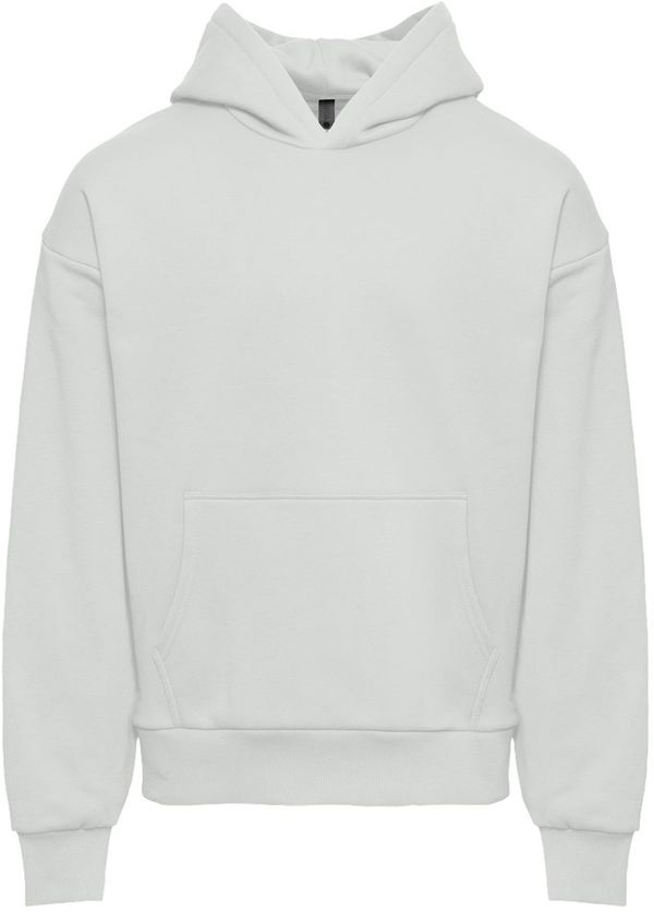 Am image of a Custom Next Level Heavyweight Fleece Hoodie in Bone!