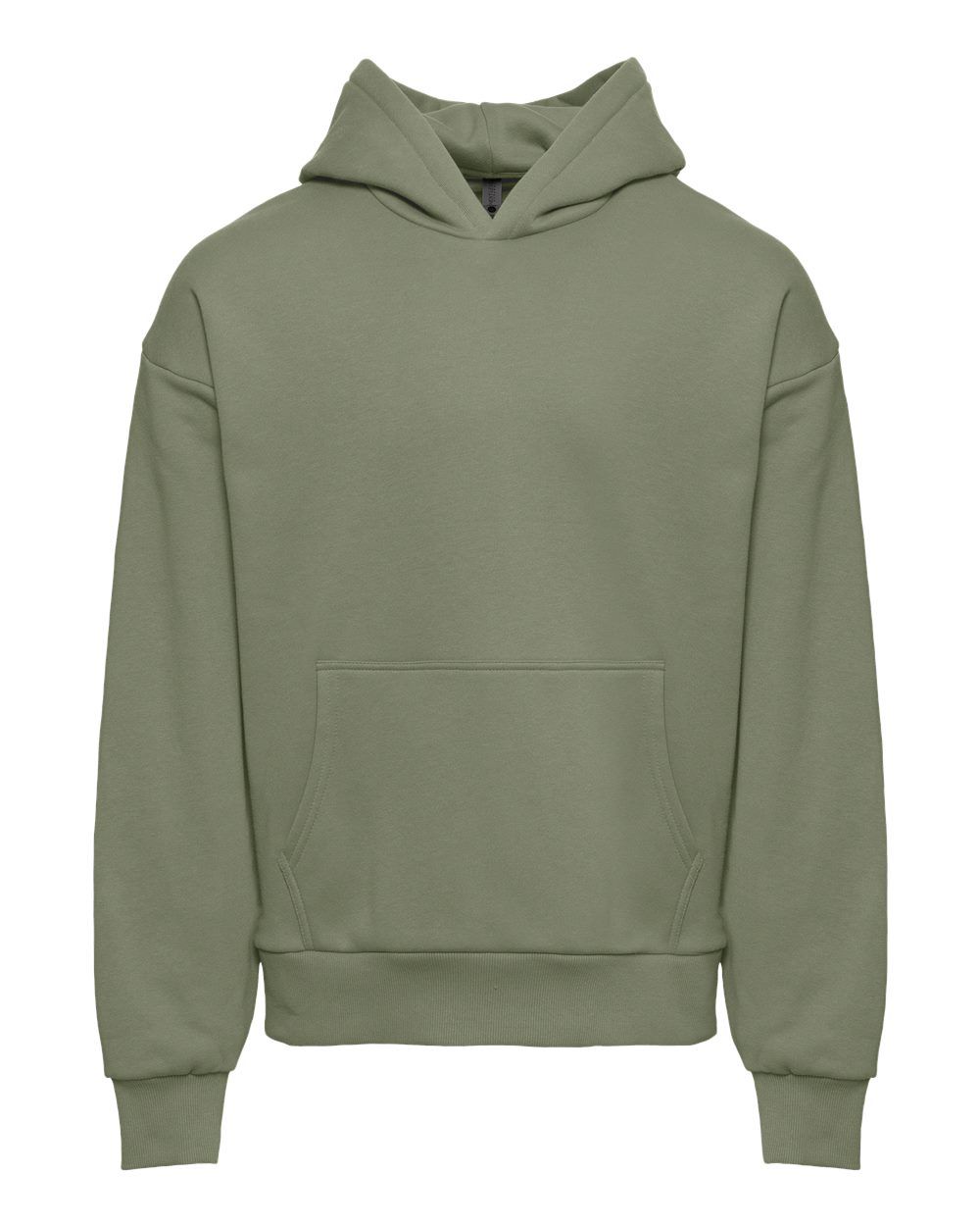 Next Level Heavyweight Fleece Hoodie in Light Olive
