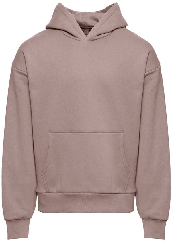 Am image of a Custom Next Level Heavyweight Fleece Hoodie in Shiitake!
