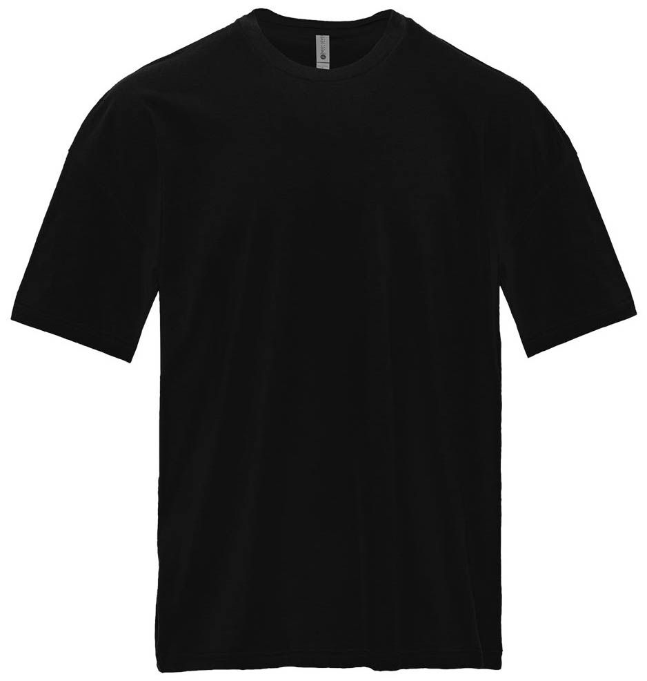 Next Level Heavyweight T Shirt in Black