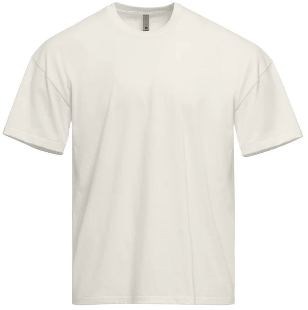 Am image of a Custom Next Level Heavyweight T Shirt in Bone!