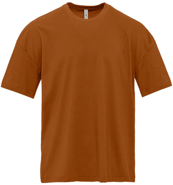 Am image of a Custom Next Level Heavyweight T Shirt in Clay!