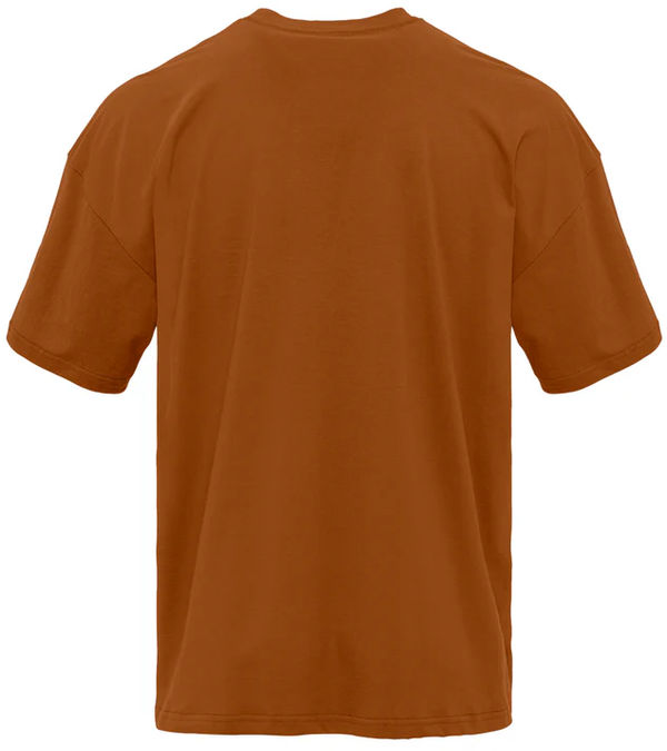 Am image of a Custom Next Level Heavyweight T Shirt in Clay!