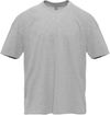 Am image of a Custom Next Level Heavyweight T Shirt in Heather Grey!