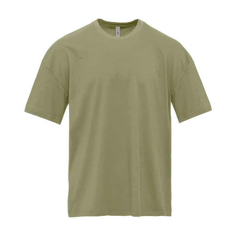 Next Level Heavyweight T Shirt in Light Olive