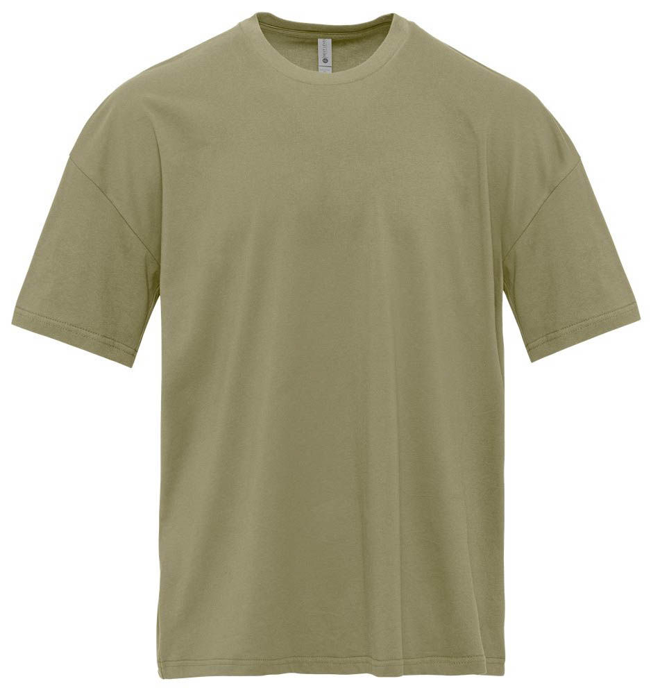 Next Level Heavyweight T Shirt in Light Olive