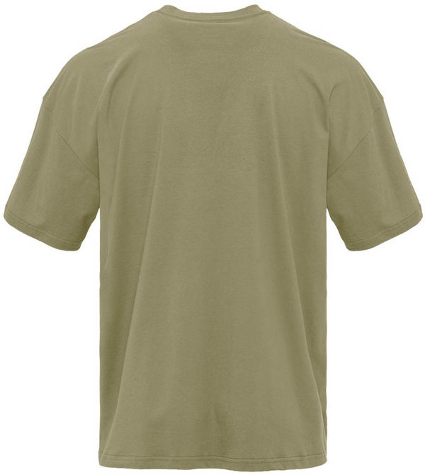 An image of a Custom Next Level Heavyweight T Shirt in Light Olive!