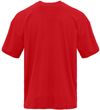 Am image of a Custom Next Level Heavyweight T Shirt in Red!