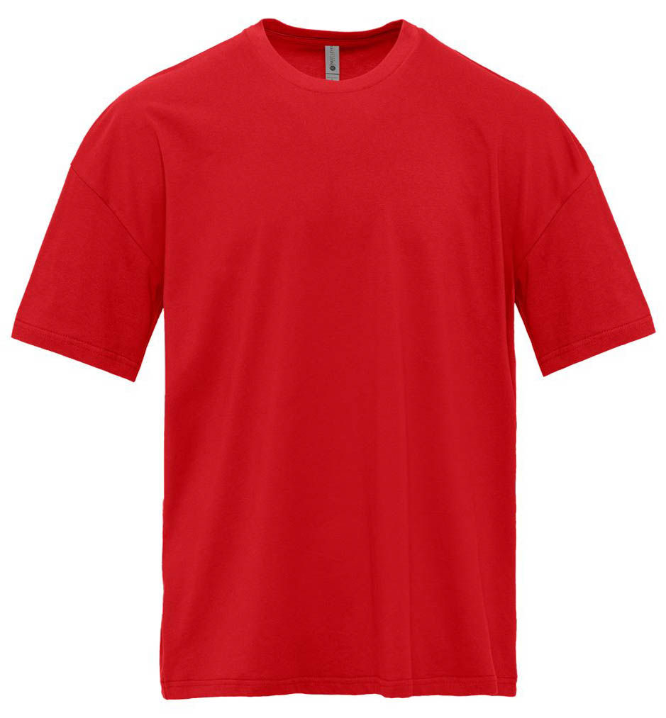 Next Level Heavyweight T Shirt in Red