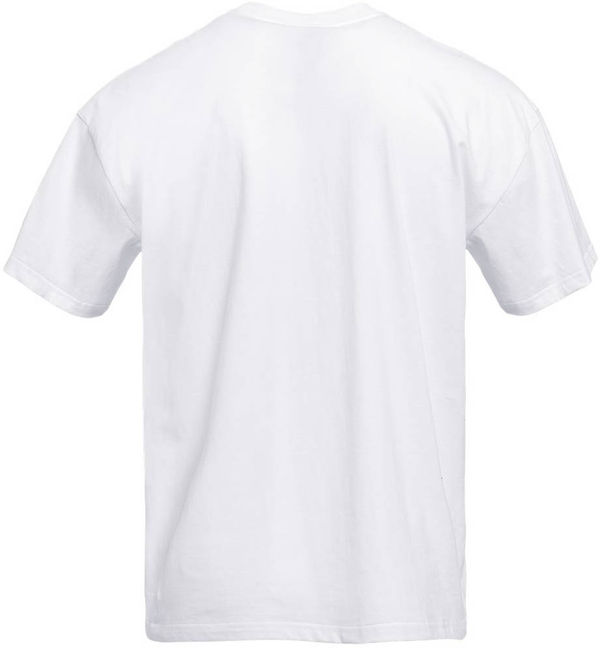 An image of a Custom Next Level Heavyweight T Shirt in White!
