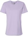 An image of a Custom Next Level Ladies' Relaxed T Shirt in Lavender!