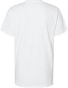 Am image of a Custom Next Level Ladies' Relaxed T Shirt in WHITE!