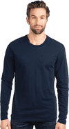 An image of a Custom Next Level Men's Cotton Long Sleeve Crew!