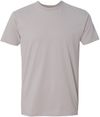 An image of a Custom Next Level Men's Sueded Crew in Light Gray!