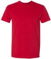 An image of a Custom Next Level Men's Sueded Crew in Red!