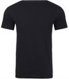 Am image of a Custom Next Level Men's Sueded V Neck T Shirt in Black!