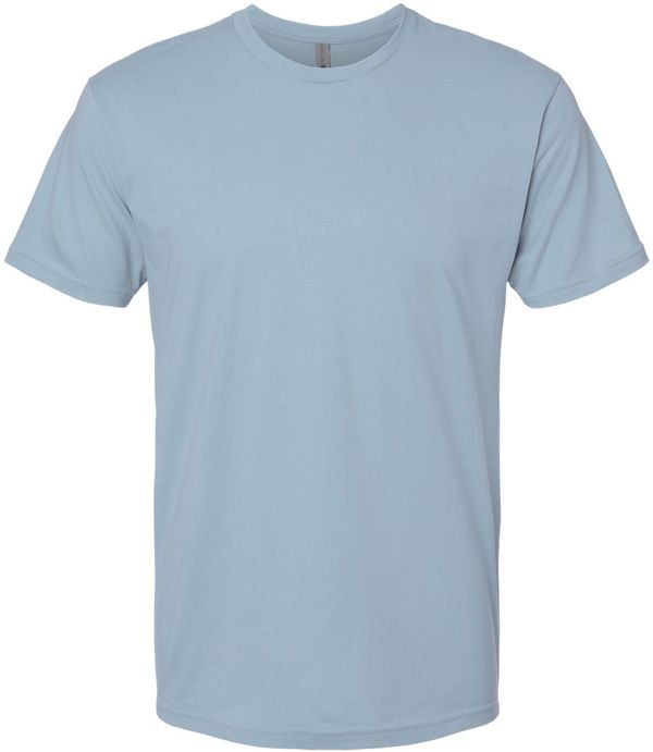 An image of a Custom Next Level Unisex Cotton TShirt in Stonewash Denim!