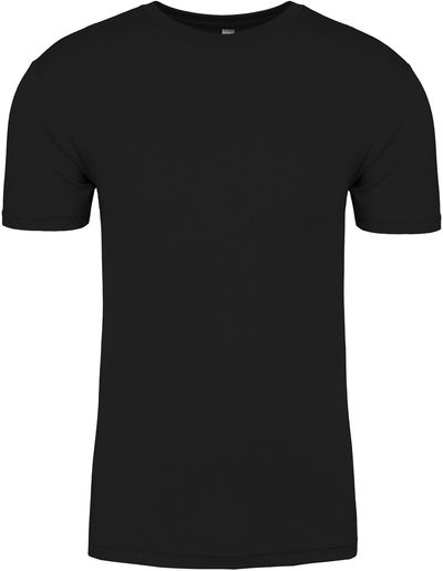 Am image of a Custom Next Level Unisex Triblend T Shirt in Black!