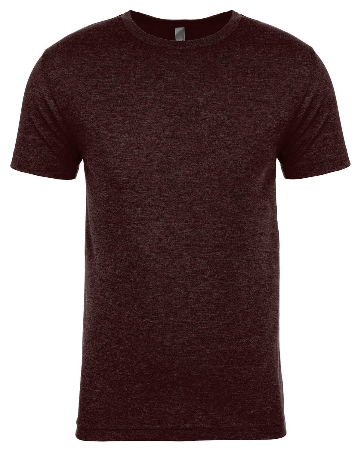 Next Level Unisex Triblend T Shirt in Cardinal Black