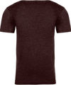 Am image of a Custom Next Level Unisex Triblend T Shirt in Cardinal Black!
