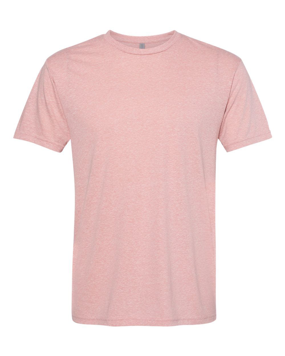 Next Level Unisex Triblend T Shirt in Desert Pink