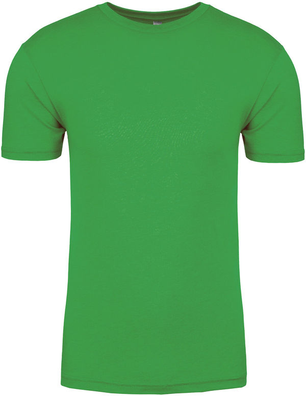 Am image of a Custom Next Level Unisex Triblend T Shirt in Envy!