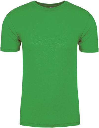 Am image of a Custom Next Level Unisex Triblend T Shirt in Envy!