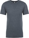 Am image of a Custom Next Level Unisex Triblend T Shirt in Indigo!