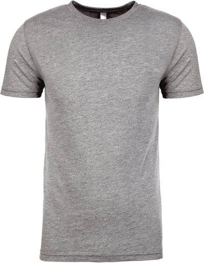 Am image of a Custom Next Level Unisex Triblend T Shirt in Premium Heather!