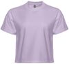 Am image of a Custom Next Level Womens Heavyweight Boxy Shirt in Lavender!