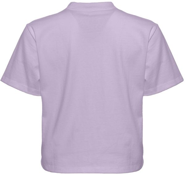 Am image of a Custom Next Level Womens Heavyweight Boxy Shirt in Lavender!