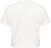 Am image of a Custom Next Level Womens Heavyweight Boxy Shirt in White!