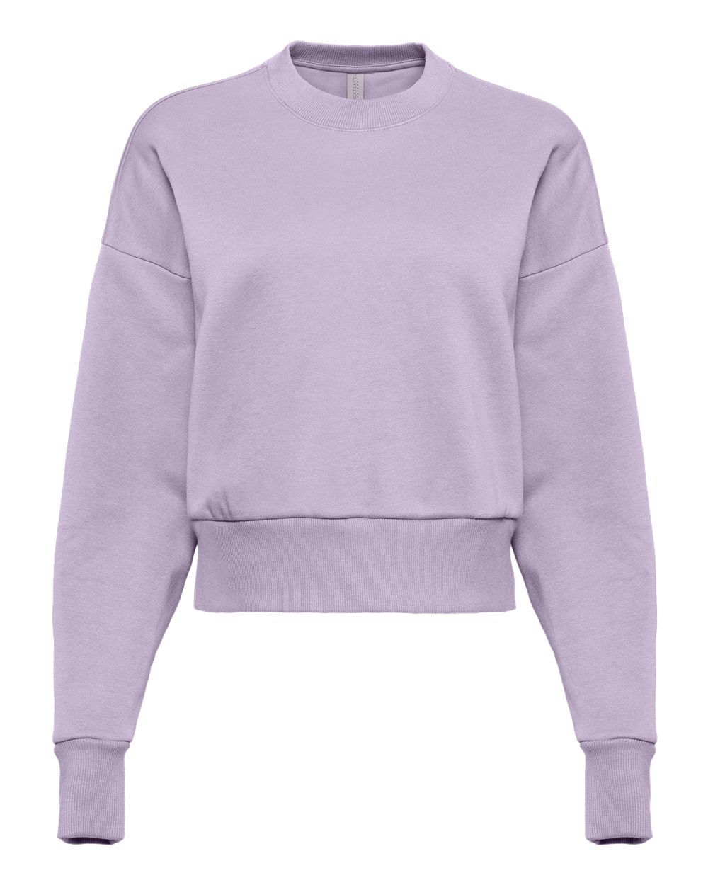 Next Level Womens Heavyweight Crewneck Sweatshirt in Lavender