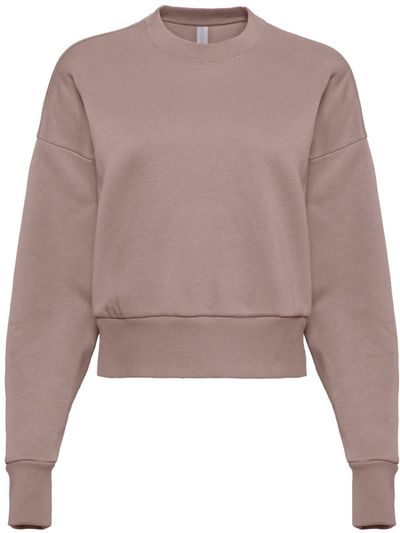 Am image of a Custom Next Level Womens Heavyweight Crewneck Sweatshirt in Shiitake!