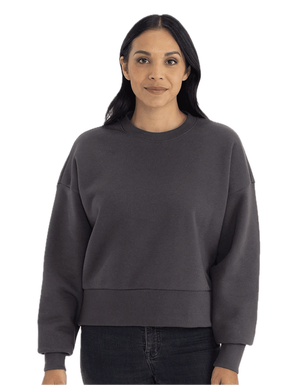 Next Level Womens Heavyweight Crewneck Sweatshirt