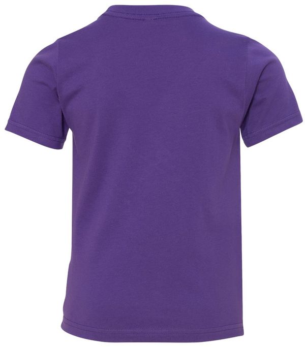 An image of a Custom Next Level Youth Cotton Crew in Purple Rush!
