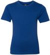 An image of a Custom Next Level Youth Cotton Crew in Royal!