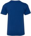 An image of a Custom Next Level Youth Cotton Crew in Royal!