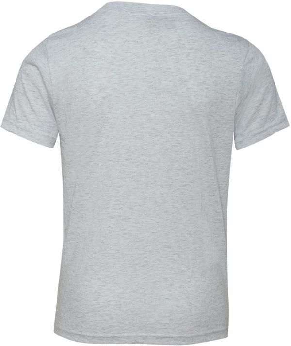 Am image of a Custom Next Level Youth Triblend Crew in Heather White!