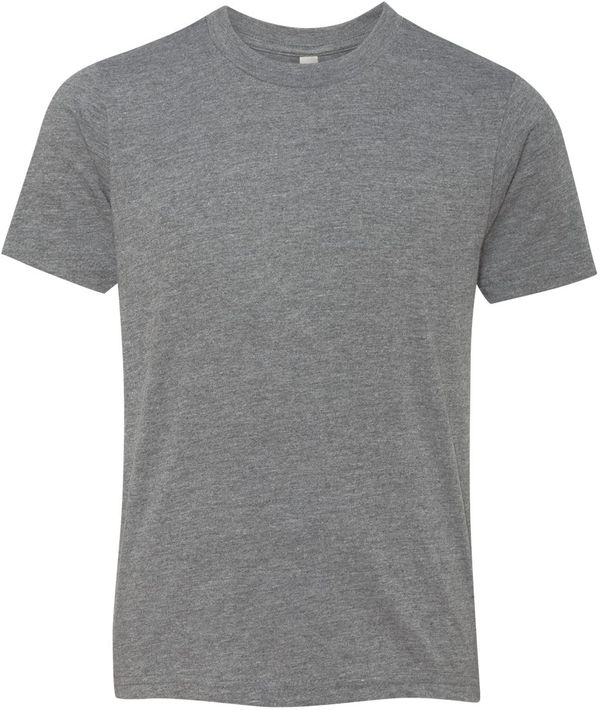 Am image of a Custom Next Level Youth Triblend Crew in Premium Heather!