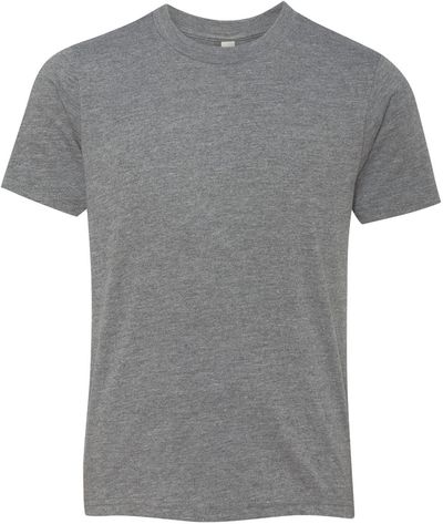 Am image of a Custom Next Level Youth Triblend Crew in Premium Heather!