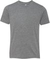 Am image of a Custom Next Level Youth Triblend Crew in Premium Heather!