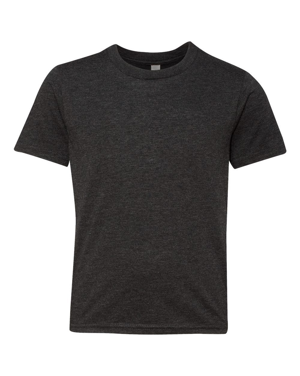 Next Level Youth Triblend Crew in Vintage Black