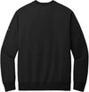 Am image of a Custom Nike Club Fleece Sleeve Swoosh Crew in Black!