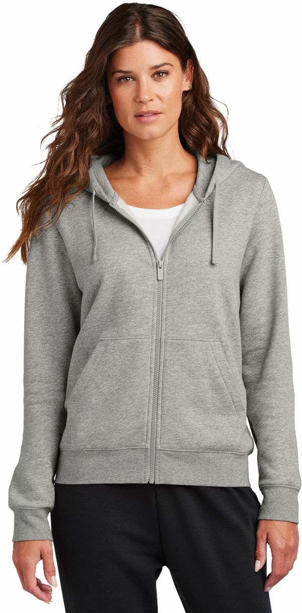 An image of a Custom Nike Club Fleece Sleeve Swoosh Ladies Full Zip!